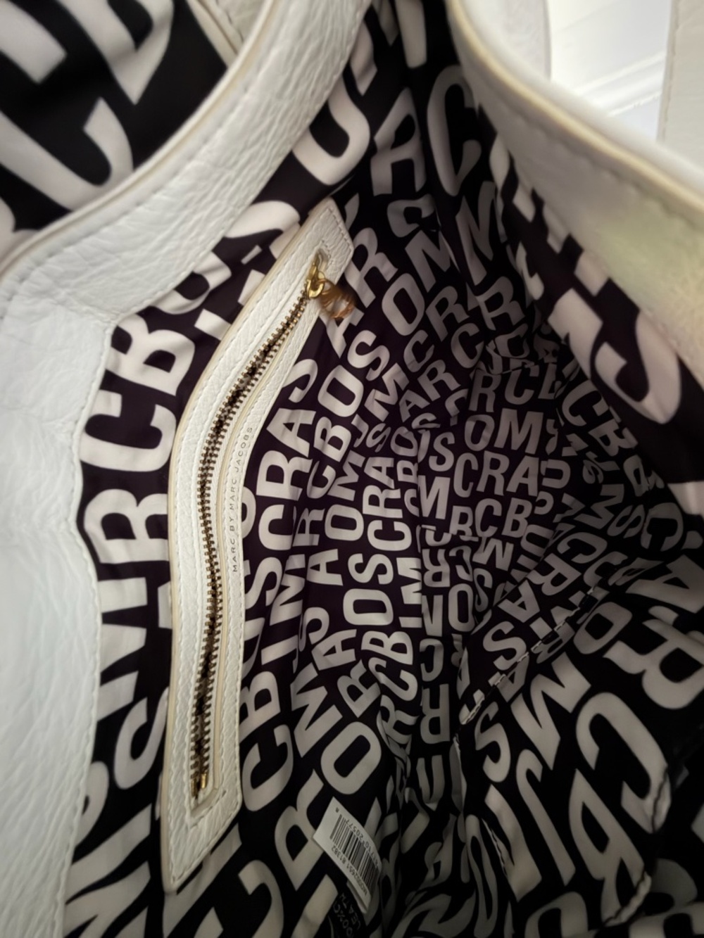 Marc by Marc Jacobs White Leather Crossbody - Picture 7 of 8